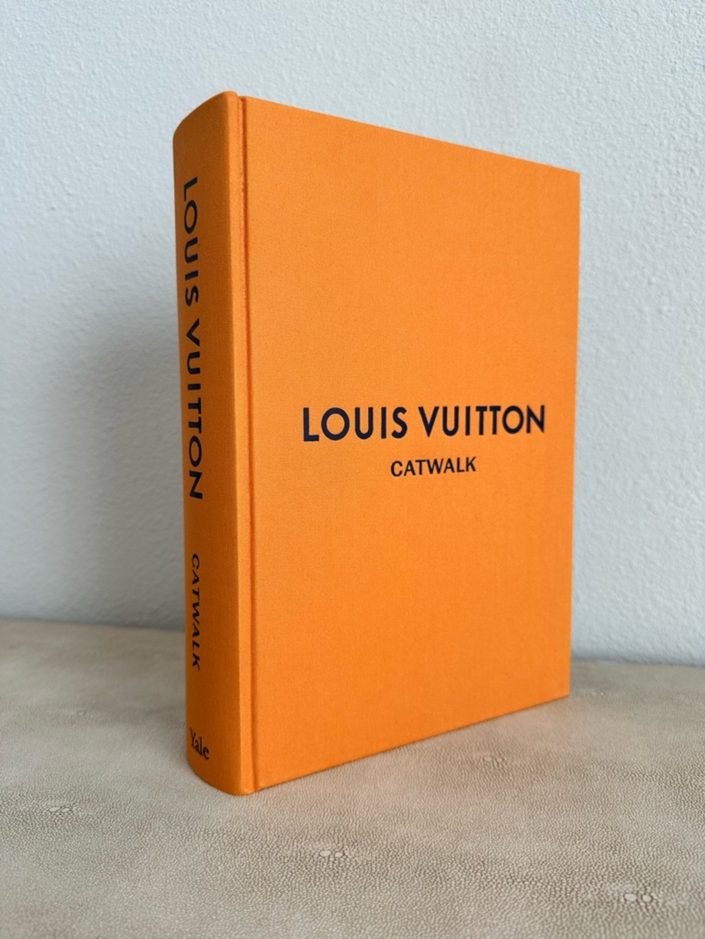 Louis Vuitton Orange "Catwalk" Coffee Table Book